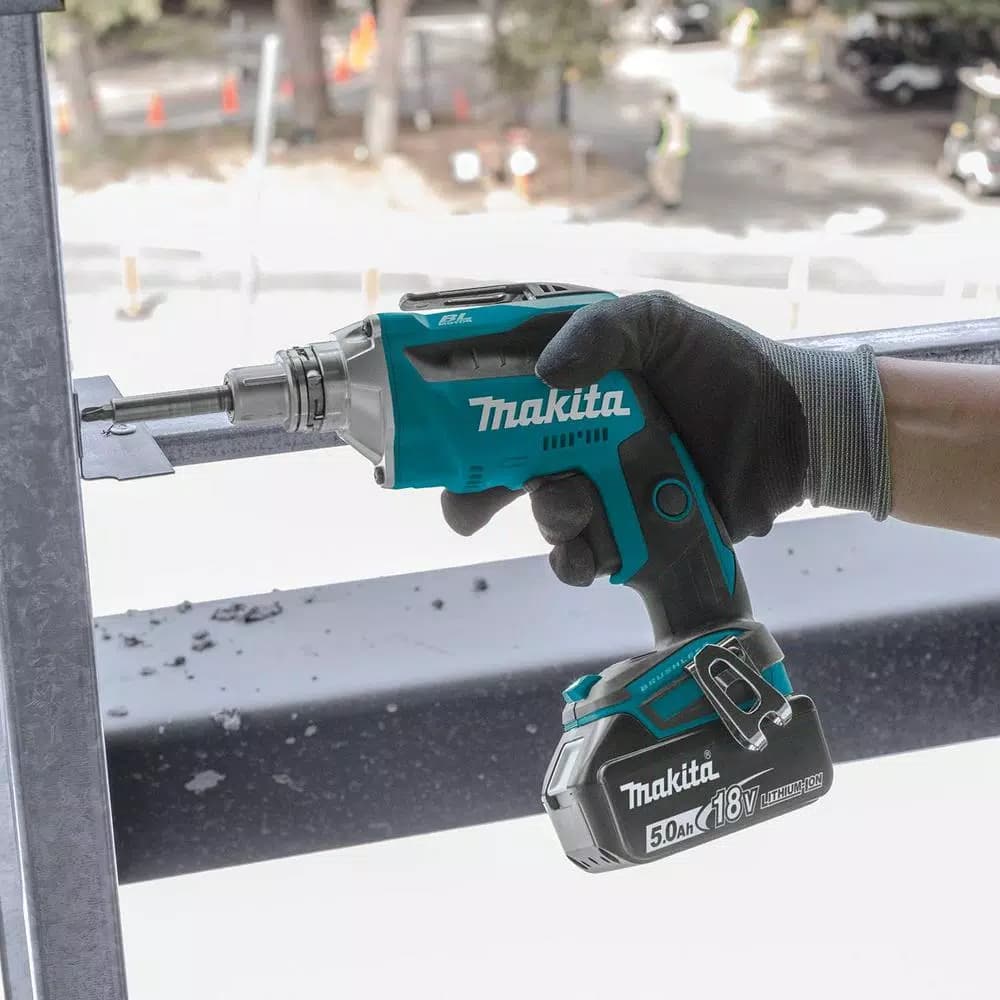 Makita 18V LXT Brushless Cordless Drywall Screwdriver Kit with 5.0Ah Battery & Charger