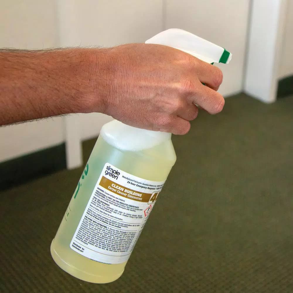 Simple Green Clean Building Carpet Cleaner Secondary Labels, Bilingual, 10-Pack