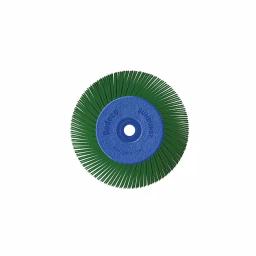 Dedeco Sunburst 6 in. TA Radial Discs, 50-Grit X-Coarse, 1/2 in. Arbor Thermoplastic Cleaning and Polishing Tool thumbnail 1