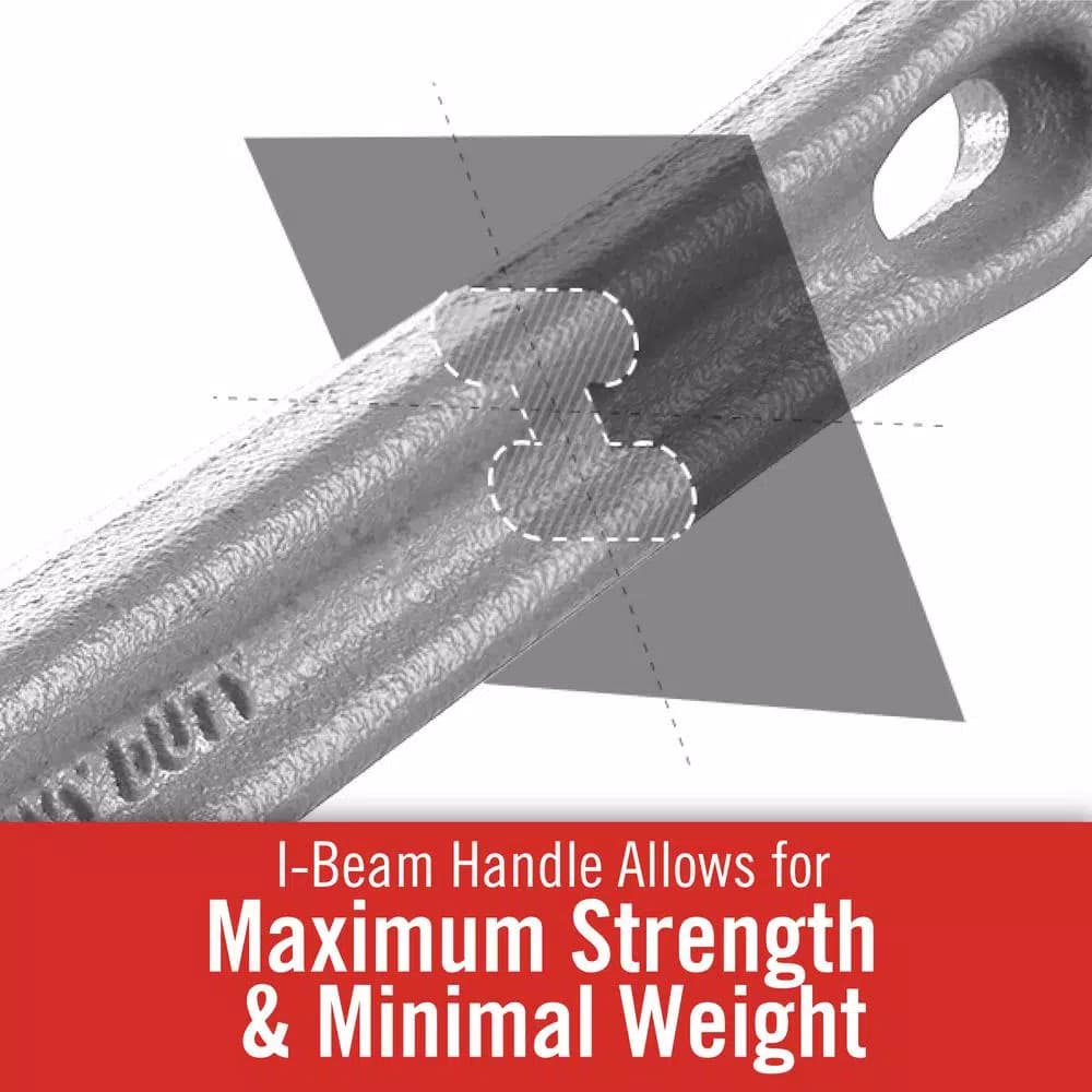 RIDGID 814 14 in. Aluminum Straight Pipe Wrench