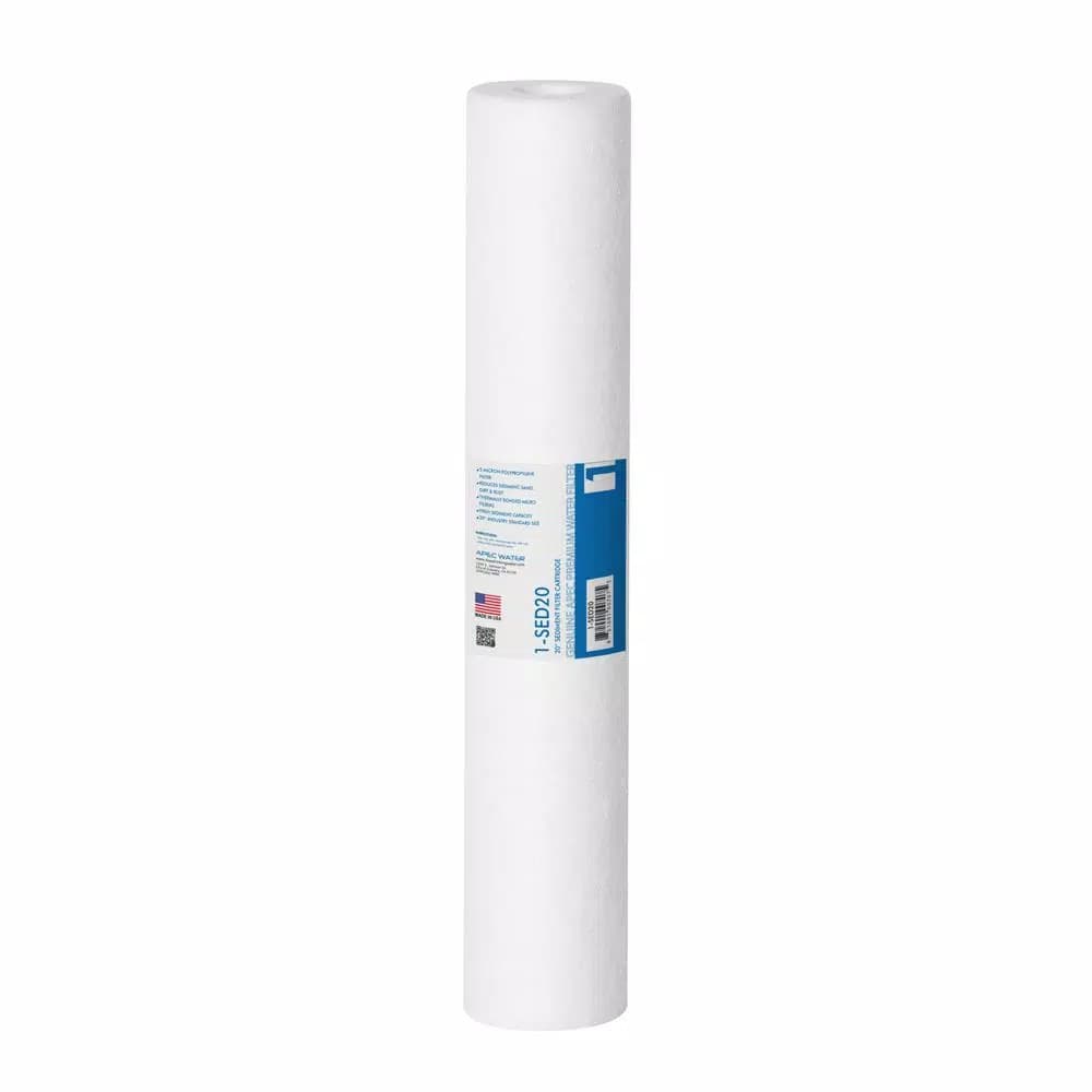 APEC Water Systems APEC 5 Micron High Capacity Sediment Pre-Filter, 20 in. x 2.5 in. Commercial Grade
