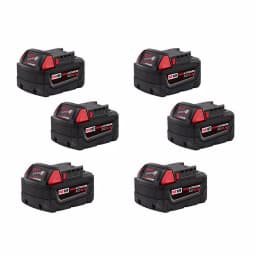 Milwaukee M18 18V Lithium-Ion XC Extended Capacity 5.0 Ah Battery Pack (6-Pack) thumbnail 1