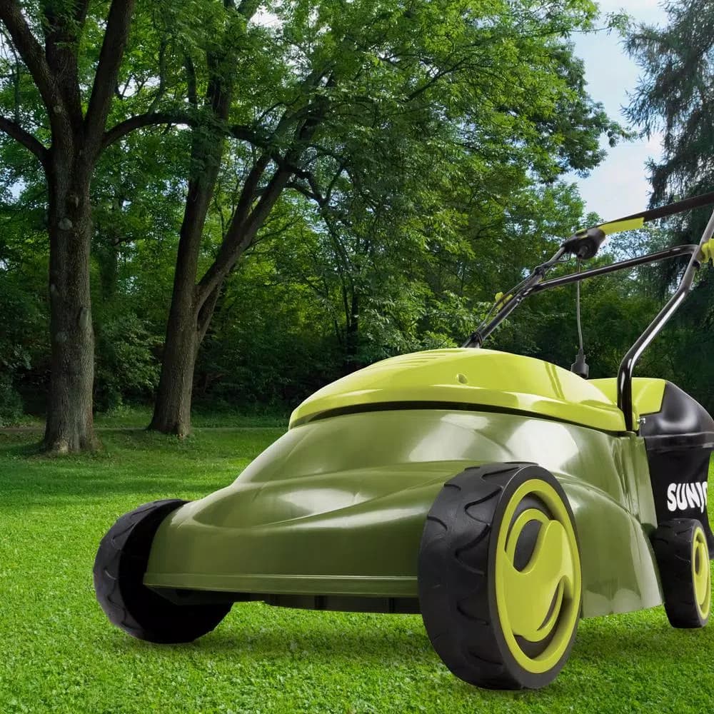 Sun Joe MJ401E 14 in. 12 Amp Corded Electric Walk Behind Push Lawn Mower