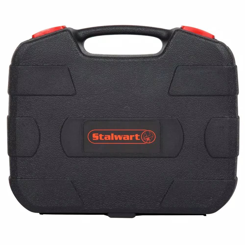 Stalwart 45-Piece 3.6V LED Rechargeable Cordless Pivoting Screwdriver Set