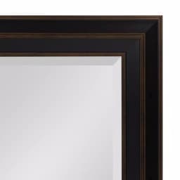 Kate and Laurel Whitley Large Rectangular Bronze Beveled Glass Contemporary Accent Mirror thumbnail 3
