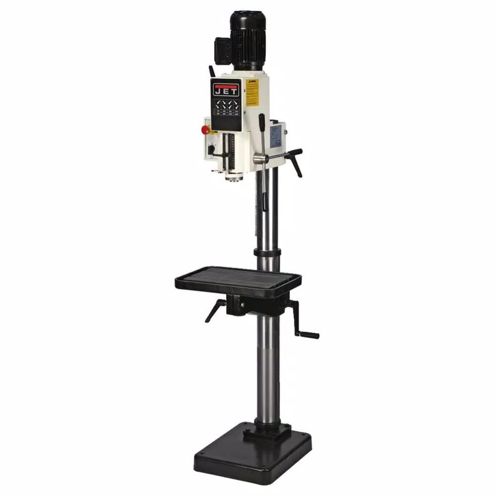 Jet 20 in. Gear Head Drill Press, 120V, 8-Speed Stationary Power Tool