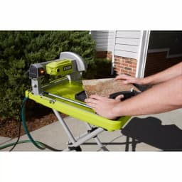 RYOBI 9 Amp Corded 7 in. Overhead Wet Tile Saw with 1-3/4 HP Motor thumbnail 4