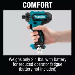Makita 12V max CXT Lithium-Ion 1/4 in. Hex Cordless Screwdriver (Tool Only) thumbnail 9