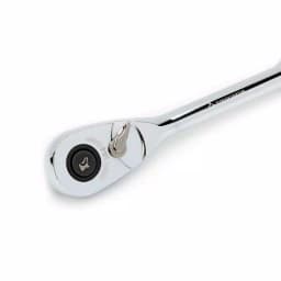 Husky 3/8 in. Drive 144-Tooth Pro Ratchet, Low Profile Teardrop Head thumbnail 3