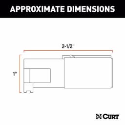 CURT 4-Way Round Trailer Side Connector Plug thumbnail 6