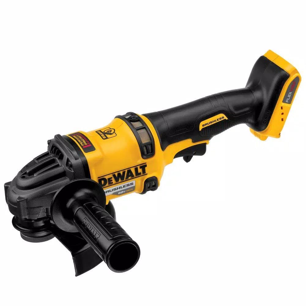 DEWALT FLEXVOLT 60V MAX Cordless Brushless 4-1/2 in. to 6 in. Angle Grinder with Kickback Brake (Tool Only)