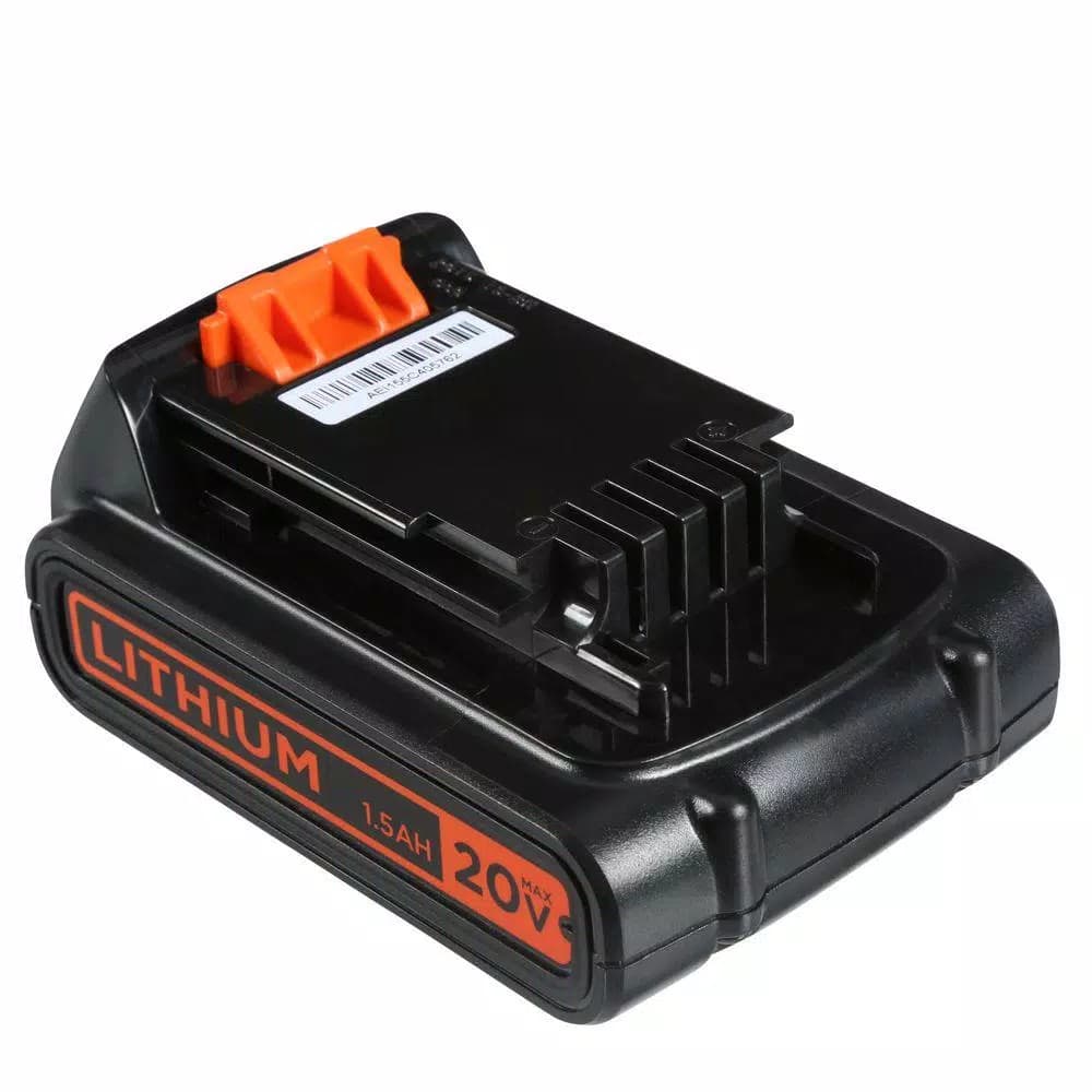 BLACK+DECKER 20V MAX Lithium-Ion Cordless 3/8 in. Drill/Driver Kit with 1.5 Ah Battery and Charger
