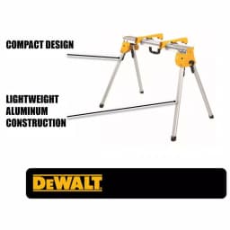 DEWALT Heavy Duty Aluminum Work Stand with Miter Saw Mounting Brackets thumbnail 2
