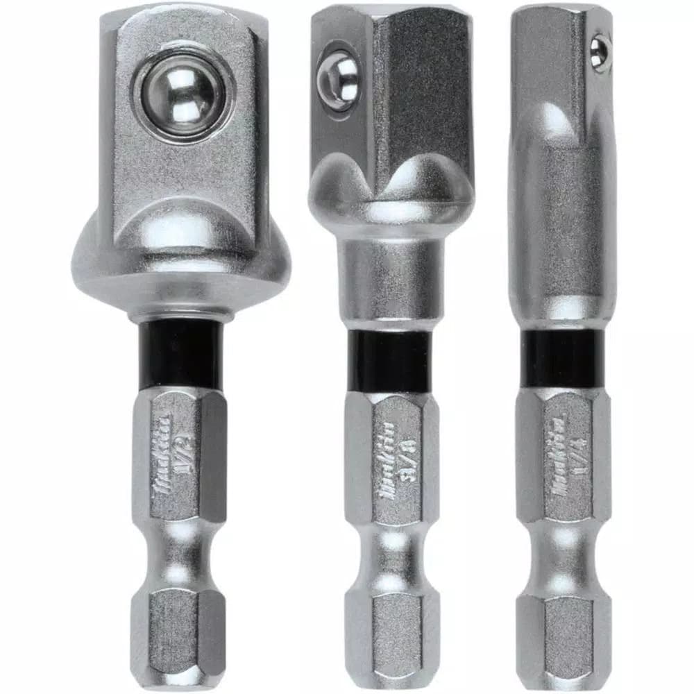 Makita 18V LXT Brushless 4-Speed Impact Driver Kit with ImpactXPS Socket Adapter and Bit Set