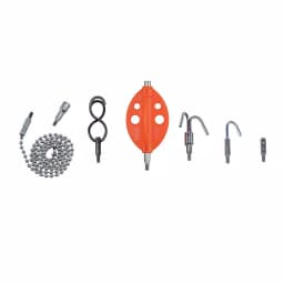 Klein Tools Single Hook and Bullet Nose Fish Rod Replacement Attachments thumbnail 5