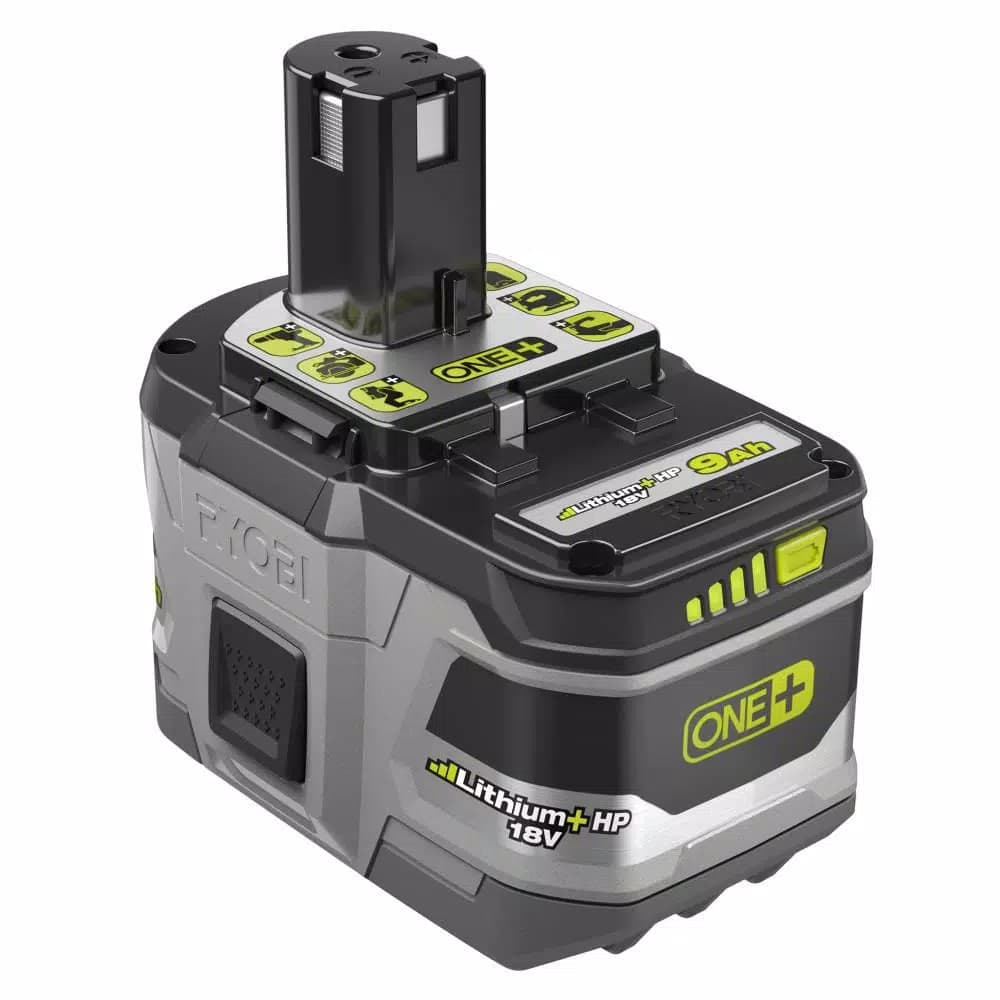 RYOBI 18V ONE+ LITHIUM+ HP High Capacity 9.0 Ah Lithium-Ion Battery