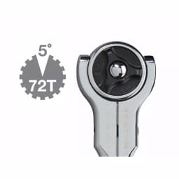 TEKTON 1/2 in. Drive 12 in. Swivel Head Ratchet, 72-Tooth thumbnail 9