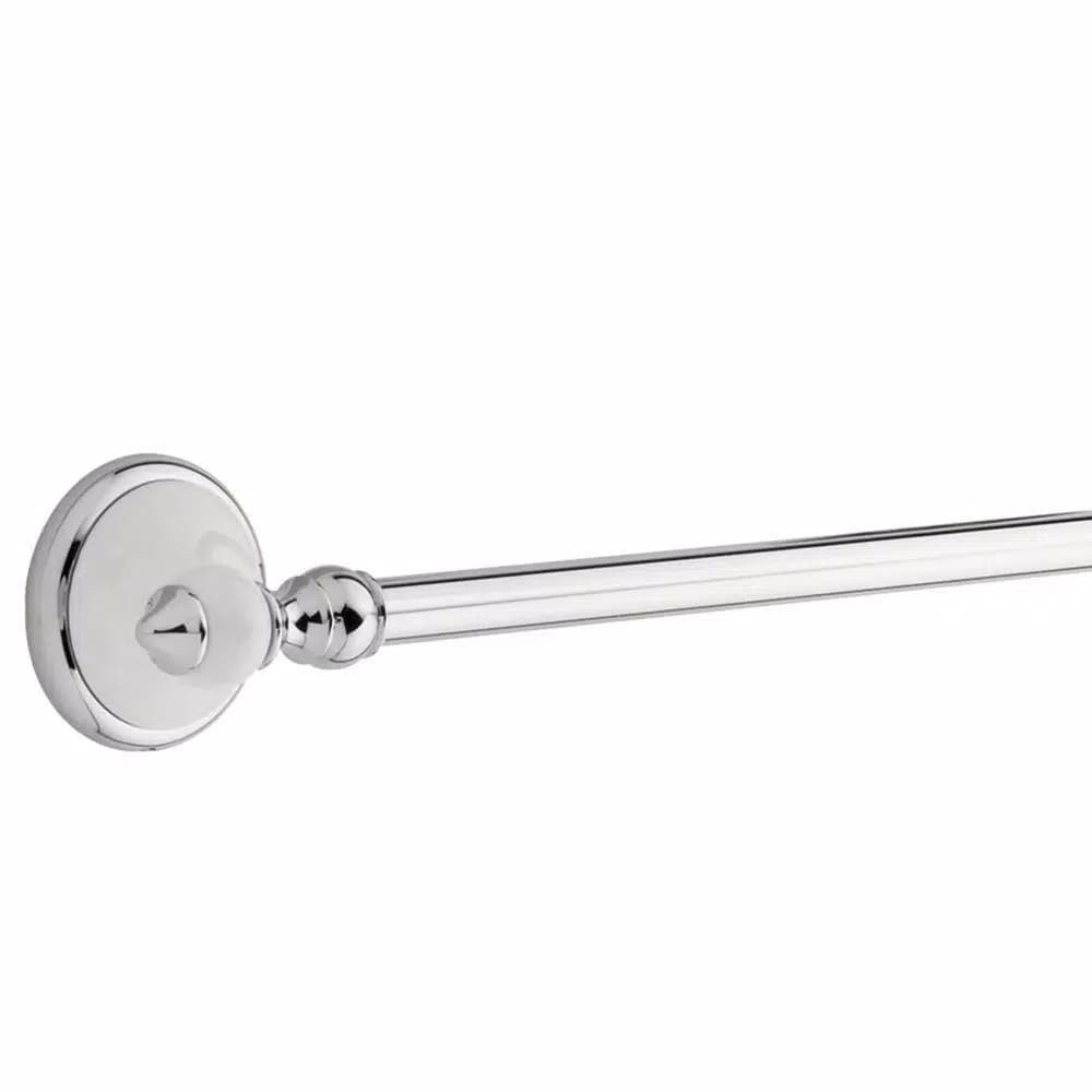 Delta Alexandria 18 in. Single Towel Bar, Chrome and White