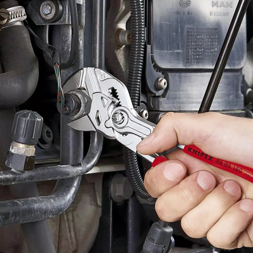 KNIPEX 3-Piece Pliers Wrench Set (6 in., 7.25 in., and 10 in.)