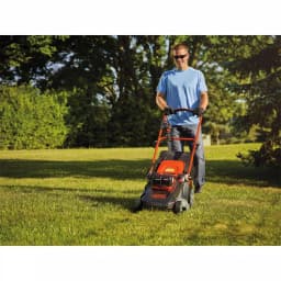 BLACK+DECKER 60V MAX Cordless 20 in. Walk Behind Push Lawn Mower with (2) 2.5 Ah Batteries and Charger thumbnail 2