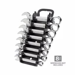 TEKTON 8-Tool Store-and-Go Stubby Wrench Keeper, Low Profile Toolbox Organizer, Black thumbnail 7