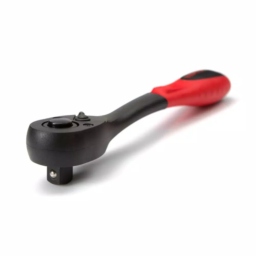 TEKTON 1/2 in. Drive 10 in. Composite Ratchet, 72-Tooth Oval Head