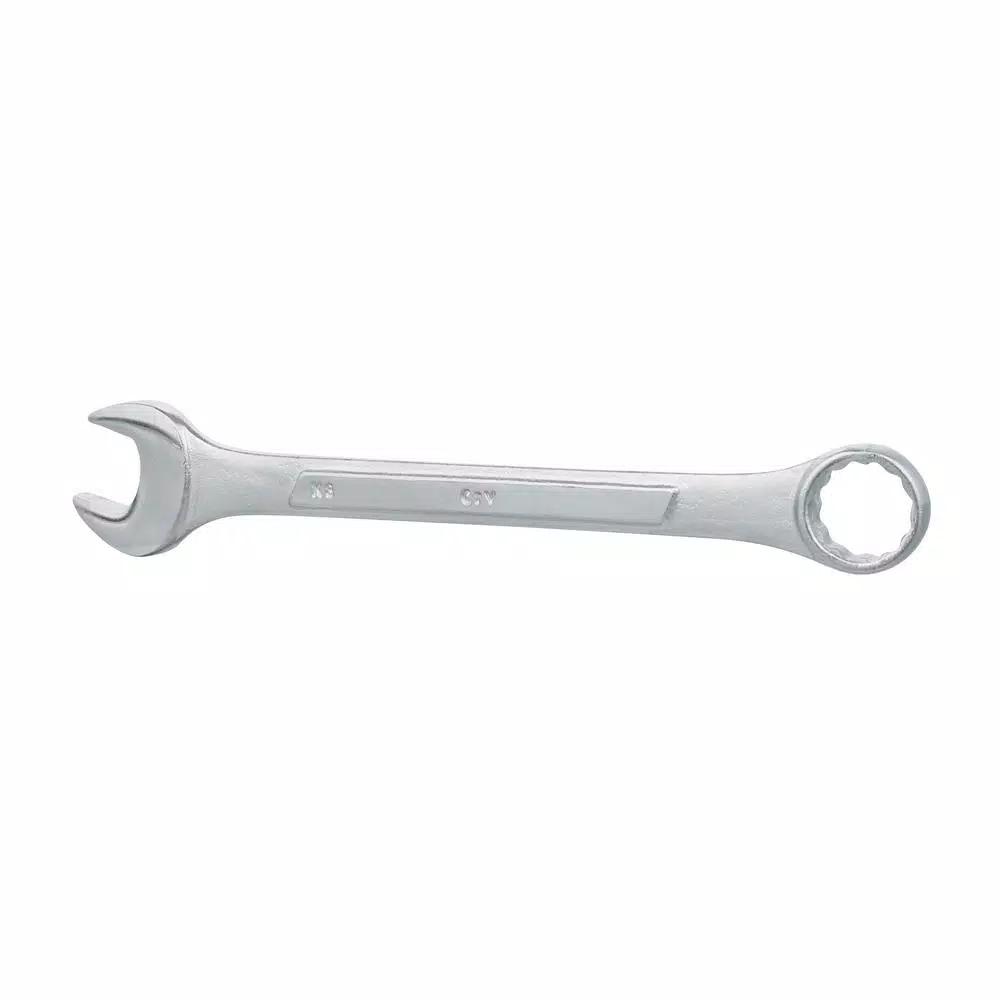Grand Rapids Industrial Products Grip 24-Piece Chrome Plated Combination Wrench Set, Metric and SAE