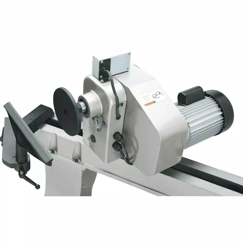 Shop Fox 16 in. x 46 in. 2 HP Wood Lathe with Stand and Digital Tachometer, 110-Volt