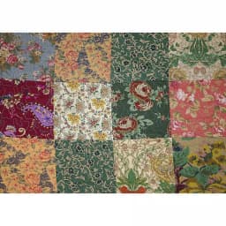 Greenland Home Fashions Antique Chic Multicolored Floral & Paisley Quilted Cotton Throw Blanket, 50 x 60 in. thumbnail 3