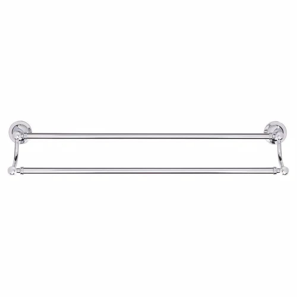 Delta Silverton 24 in. Double Towel Bar, Polished Chrome