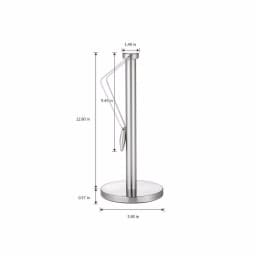 Alpine Industries Alpine Stainless Steel Freestanding Paper Towel Holder with Non-Slip Base thumbnail 3