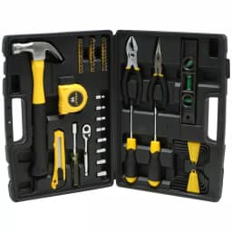 Stanley 65-Piece Home Tool Kit with Blow Molded Carry Case thumbnail 1