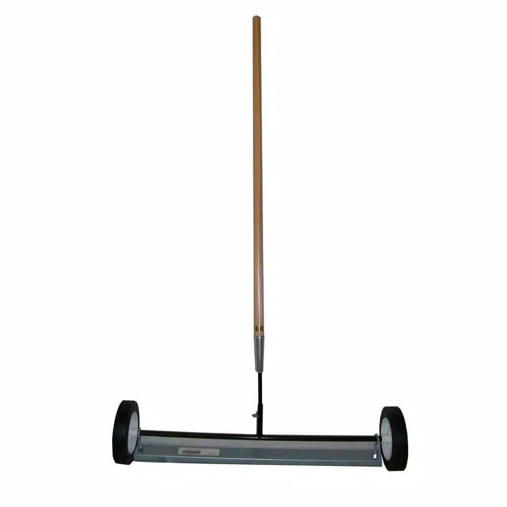 Unbranded 24 in. Mini Sweeper Magnetic Retriever with 6 in. Wheels, 46 in. Total Length