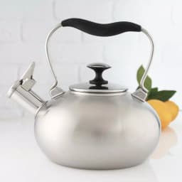 Chantal Tulip 7.2-Cup Stainless Steel Tea Kettle, Brushed Finish, Induction Compatible thumbnail 6