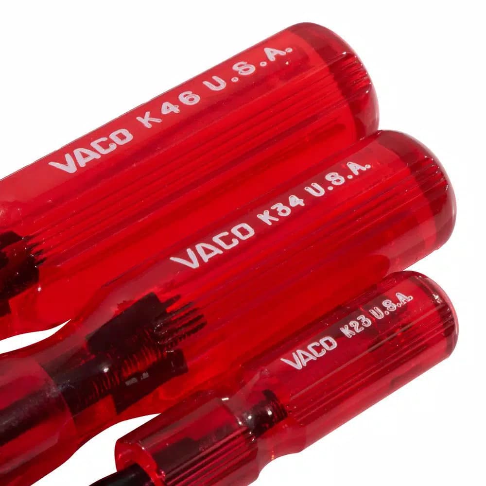 Klein Tools 3-Piece Screw-Holding Slotted Screwdriver Set