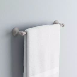 Delta Crestfield 18 in. Single Towel Bar, Brushed Nickel thumbnail 2