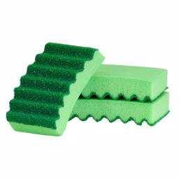 Lysol Heavy-Duty Durable Scrub Sponges, Odor Resistant, 3-Pack thumbnail 2