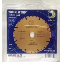 Whirlwind USA 5 in. Segmented Diamond Blade for Metal and Plastic Cutting thumbnail 4