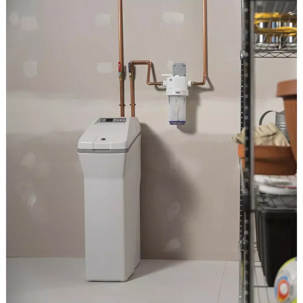 GE Heavy-Duty Whole House Water Filtration System, Sediment and Rust Reduction