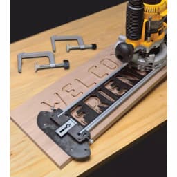 Milescraft SignPro Complete Sign Making Router Jig Template Kit thumbnail 1
