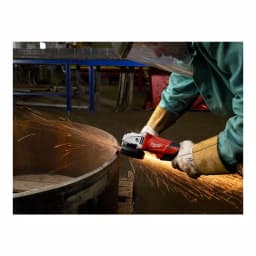 Milwaukee 13-Amp 5 in. Small Angle Grinder with Lock-On Slide Switch thumbnail 2