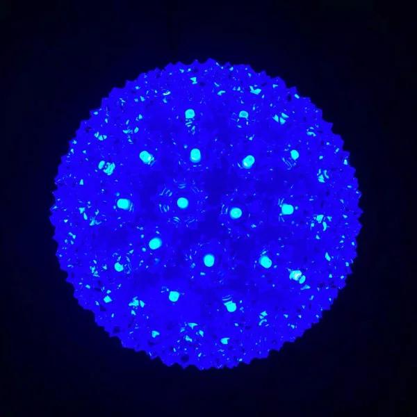 HOLIDYNAMICS HOLIDAY LIGHTING SOLUTIONS 7.5 in. Dynamic RGB Premier Orb - Multi-Color LED Lighted Sculpture