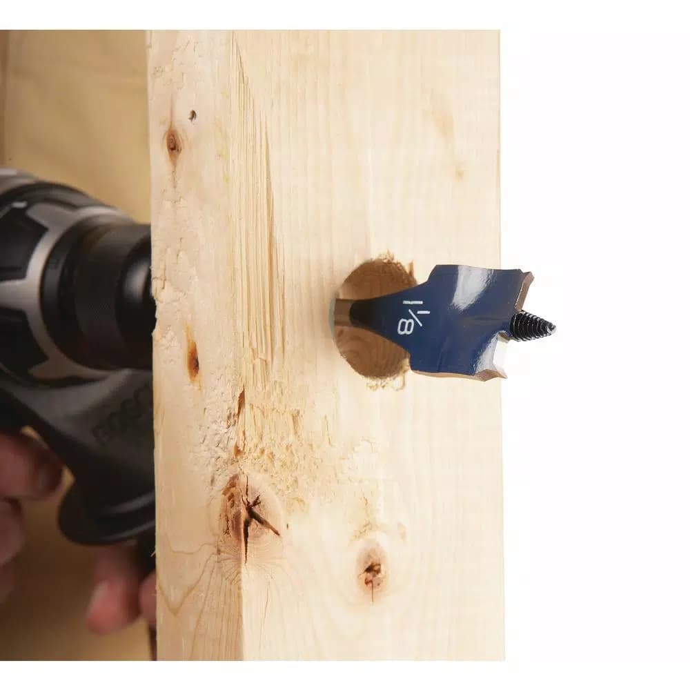 Bosch Daredevil 3-Piece Stubby Length Spade Bit Set, 1/4 in. Hex Shank