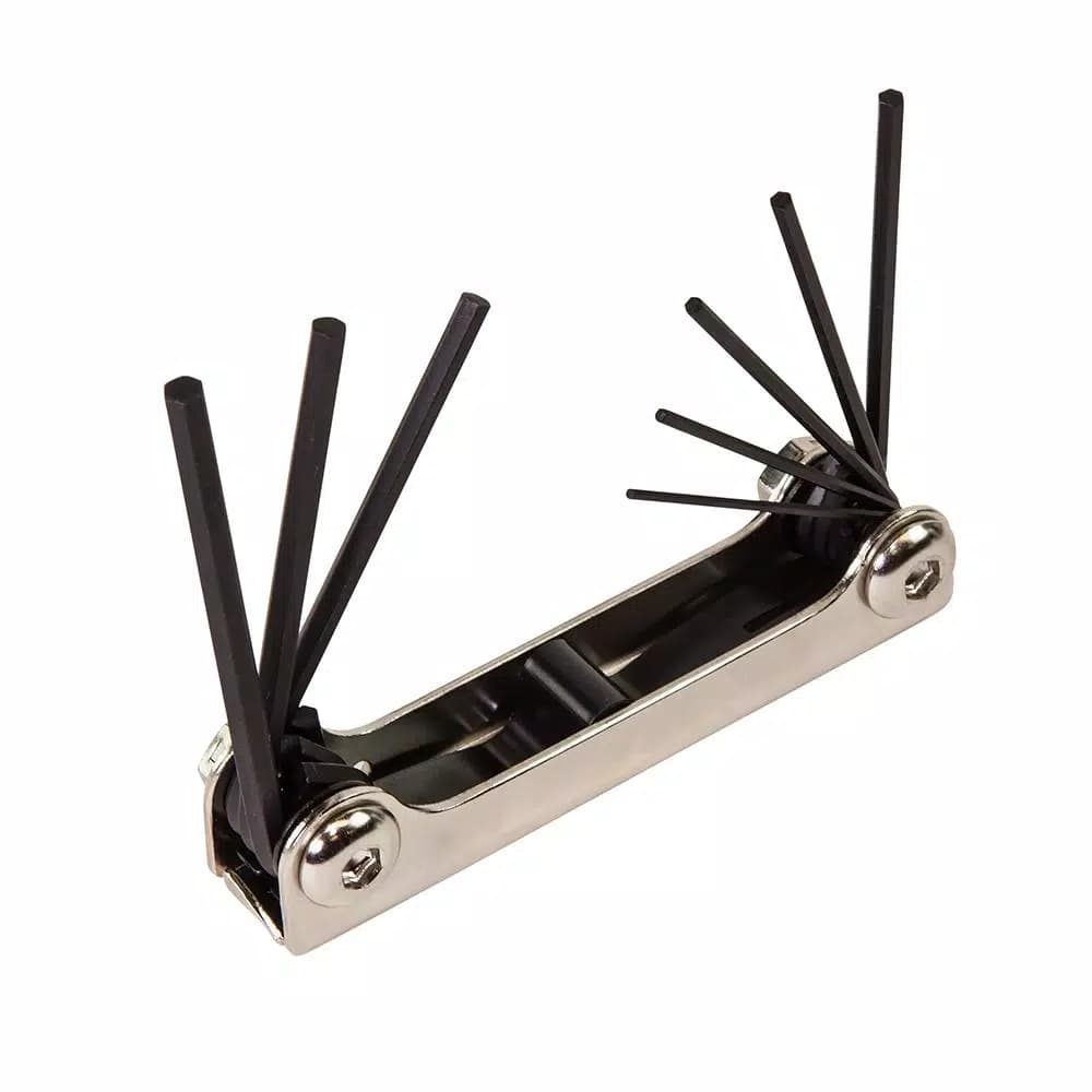 Klein Tools 8-Key Folding Hex Key Set, SAE