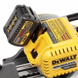 DEWALT FLEXVOLT 12 in. Brushless Sliding Compound Miter Saw Kit with (2) 6.0 Ah Batteries and AC Adapter thumbnail 9