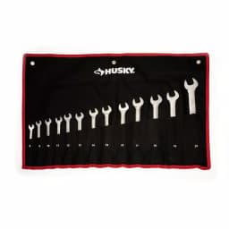 Husky 25-Piece Metric and SAE Reversible Ratcheting Wrench Set thumbnail 9