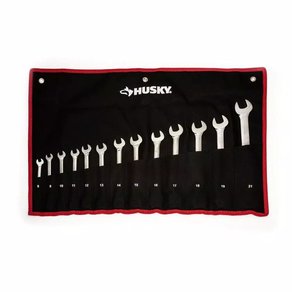 Husky 25-Piece Metric and SAE Reversible Ratcheting Wrench Set