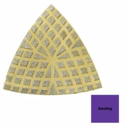 Dremel Multi-Max 3.5 in. 60-Grit Diamond Sandpaper for Oscillating Tools - Masonry, Mortar, and Rust thumbnail 2