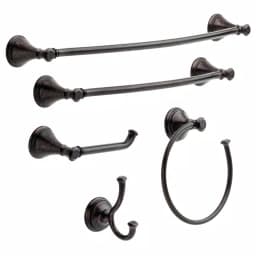 Delta Cassidy 24 in. Double Towel Bar in Venetian Bronze thumbnail 5