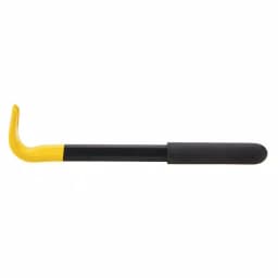Stanley 10 in. Nail Claw Wrecking Bar with Dual Nail Slots thumbnail 1
